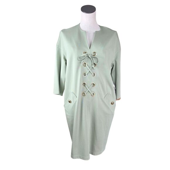 NWT Tuckernuck Ellington Dress Sage Green Size S Career Coastal Chic Boho Luxe - Picture 3 of 8